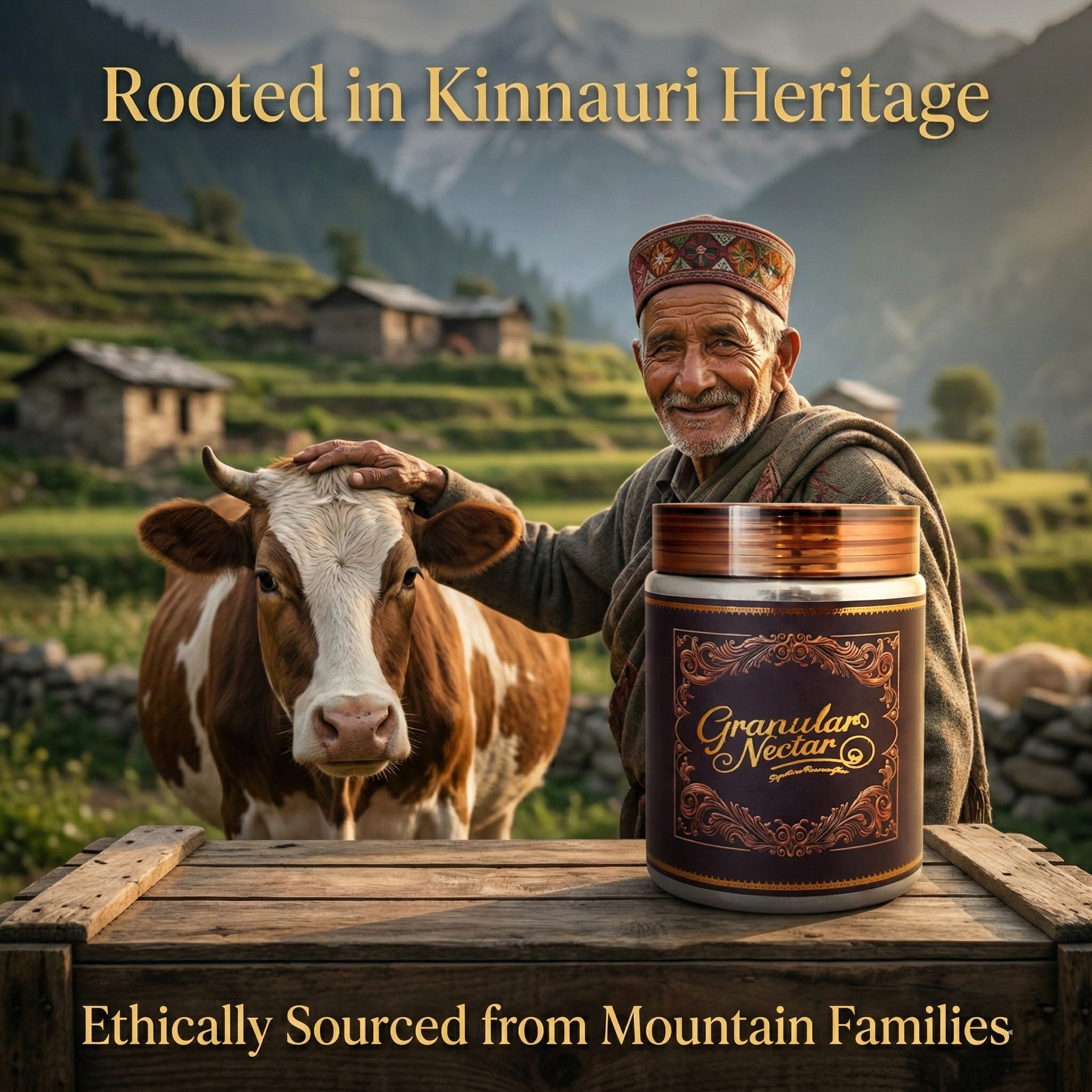 Himalayan Pahadi A2 Cow Ghee - 500 ML 2